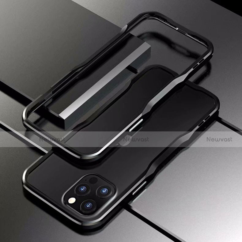 Luxury Aluminum Metal Frame Cover Case T03 for Apple iPhone 12 Pro Max