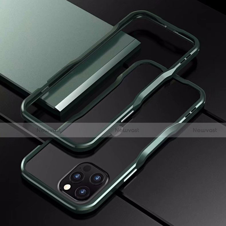 Luxury Aluminum Metal Frame Cover Case T03 for Apple iPhone 12 Pro Max