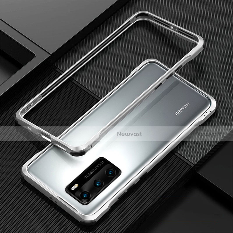 Luxury Aluminum Metal Frame Cover Case T04 for Huawei P40