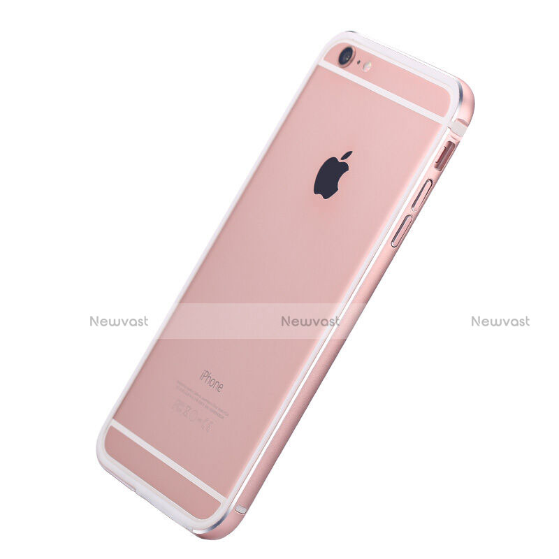 Luxury Aluminum Metal Frame Cover for Apple iPhone 6 Plus Rose Gold