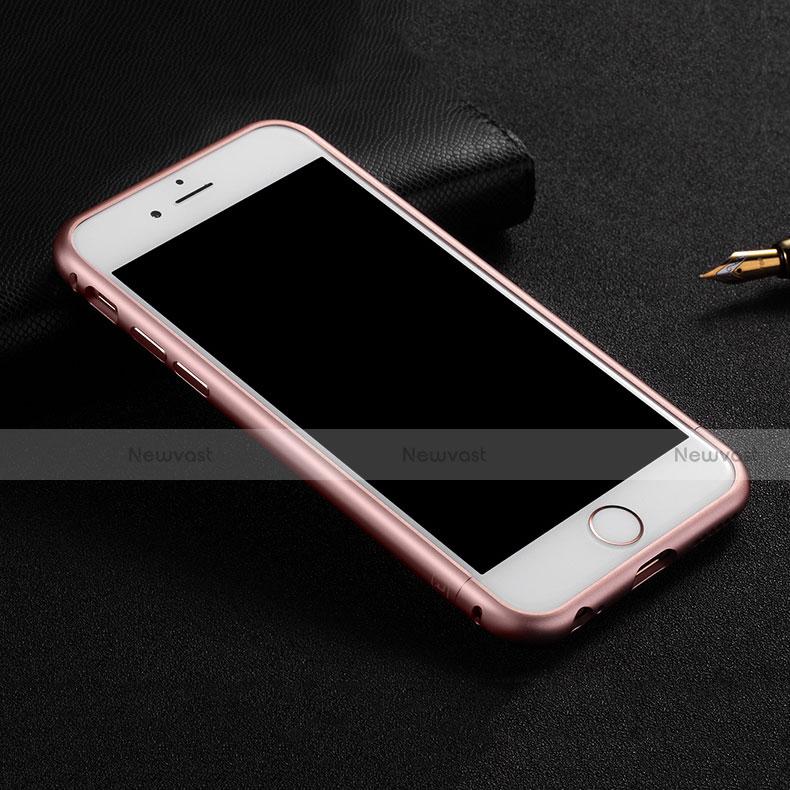 Luxury Aluminum Metal Frame Cover for Apple iPhone 6S Rose Gold