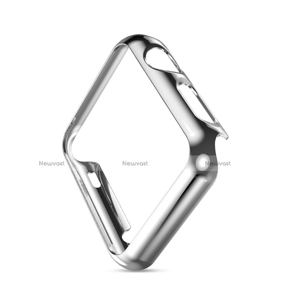 Luxury Aluminum Metal Frame Cover for Apple iWatch 2 38mm Silver