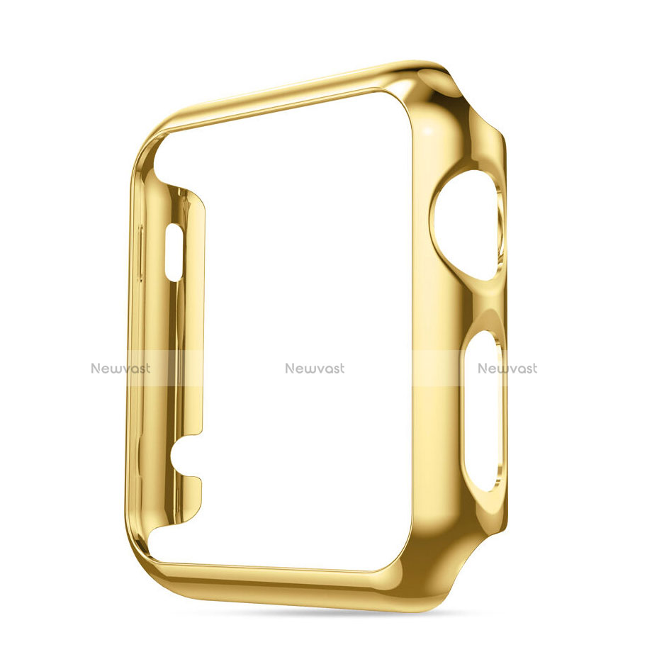 Luxury Aluminum Metal Frame Cover for Apple iWatch 2 42mm Gold