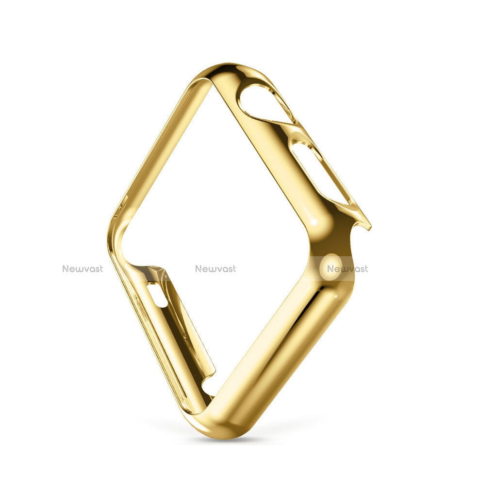 Luxury Aluminum Metal Frame Cover for Apple iWatch 3 38mm Gold