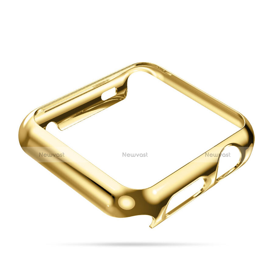 Luxury Aluminum Metal Frame Cover for Apple iWatch 3 38mm Gold