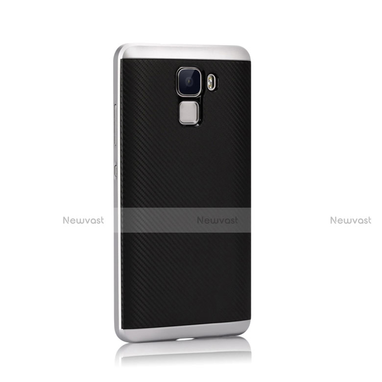 Luxury Aluminum Metal Frame Cover for Huawei Honor 7 Black