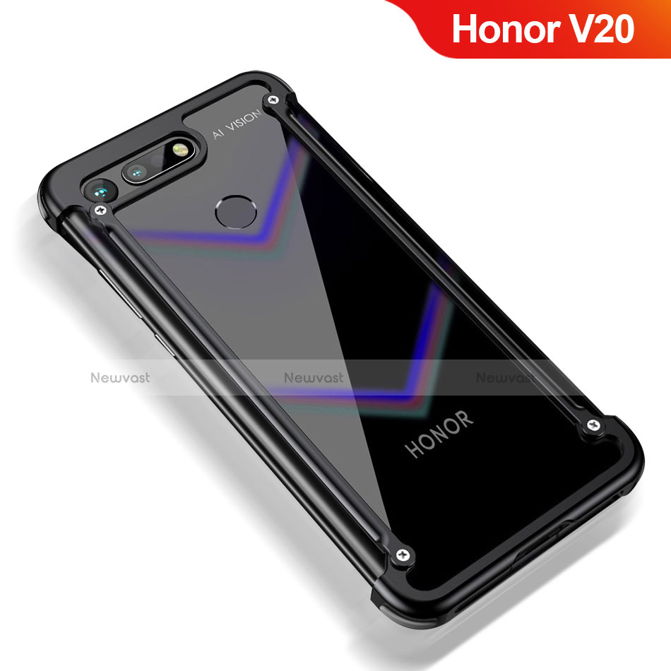 Luxury Aluminum Metal Frame Cover for Huawei Honor View 20 Black