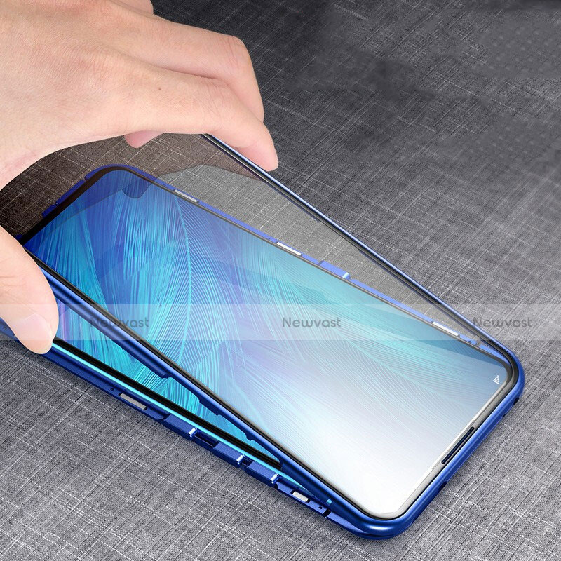 Luxury Aluminum Metal Frame Mirror Cover Case 360 Degrees for Huawei Nova 5i