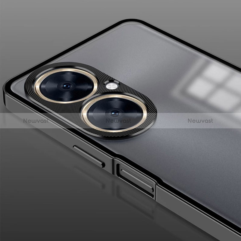 Luxury Aluminum Metal Frame Mirror Cover Case 360 Degrees for OnePlus Nord CE 3 Lite 5G