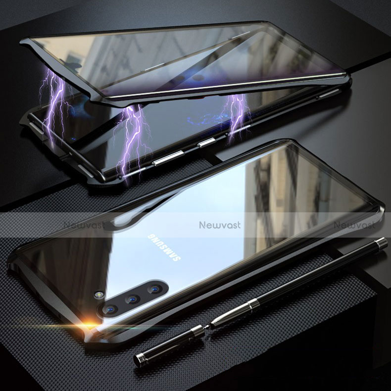 Luxury Aluminum Metal Frame Mirror Cover Case 360 Degrees for Samsung Galaxy Note 10