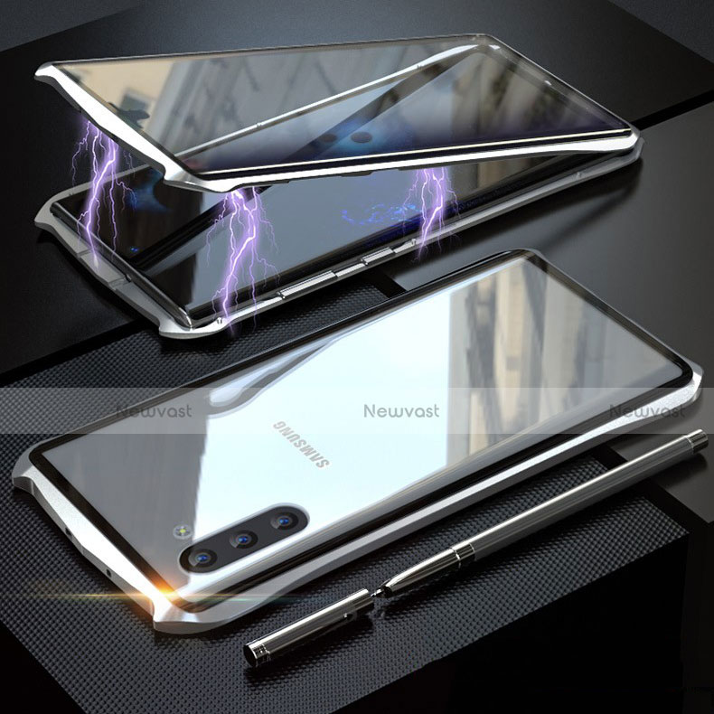 Luxury Aluminum Metal Frame Mirror Cover Case 360 Degrees for Samsung Galaxy Note 10 5G