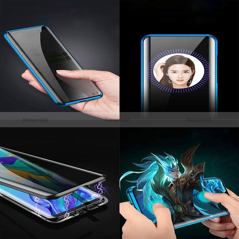 Luxury Aluminum Metal Frame Mirror Cover Case 360 Degrees for Samsung Galaxy S10 Lite