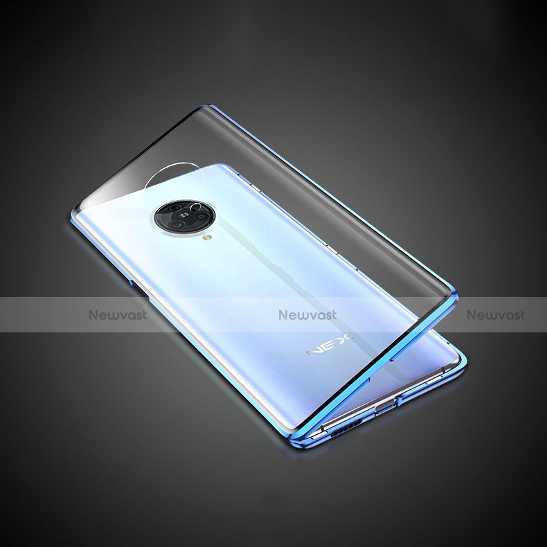 Luxury Aluminum Metal Frame Mirror Cover Case 360 Degrees for Vivo Nex 3