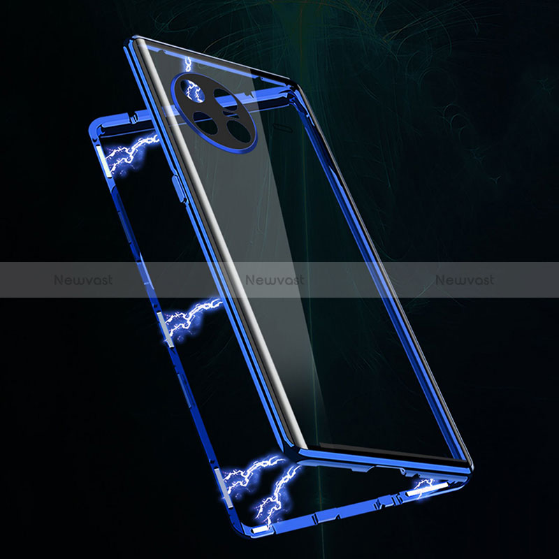 Luxury Aluminum Metal Frame Mirror Cover Case 360 Degrees for Vivo X Note