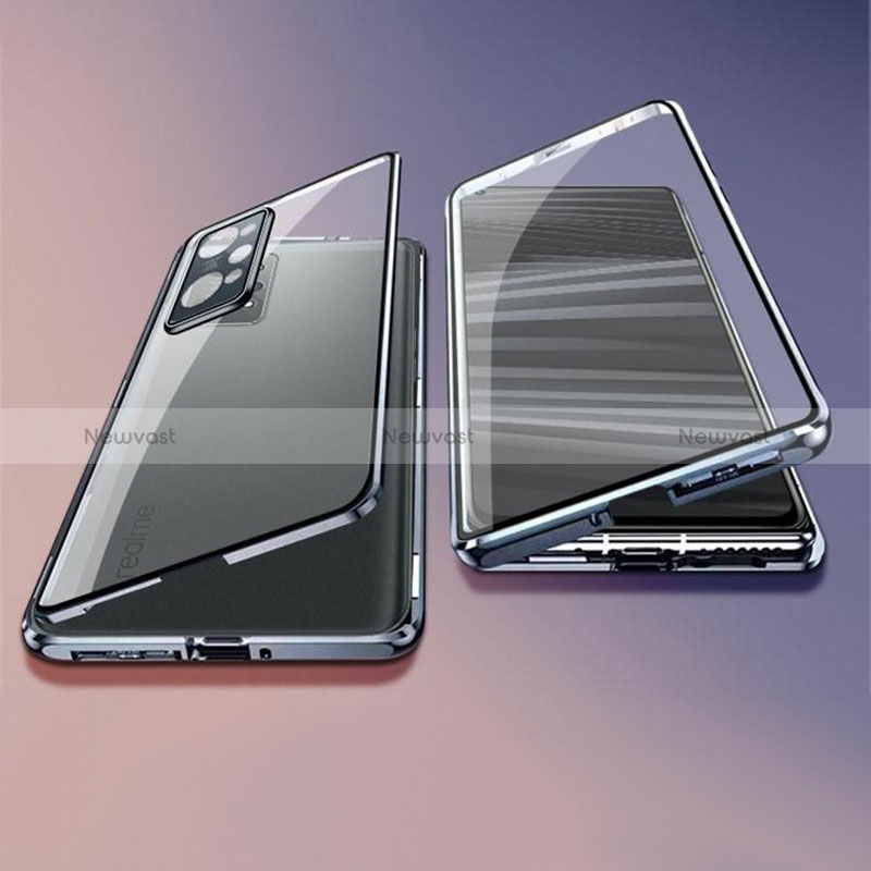 Luxury Aluminum Metal Frame Mirror Cover Case 360 Degrees for Vivo Y30 5G