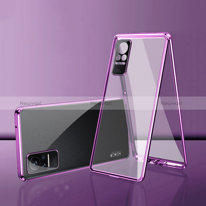 Luxury Aluminum Metal Frame Mirror Cover Case 360 Degrees for Xiaomi Civi 1S 5G