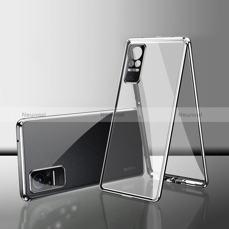 Luxury Aluminum Metal Frame Mirror Cover Case 360 Degrees for Xiaomi Civi 1S 5G