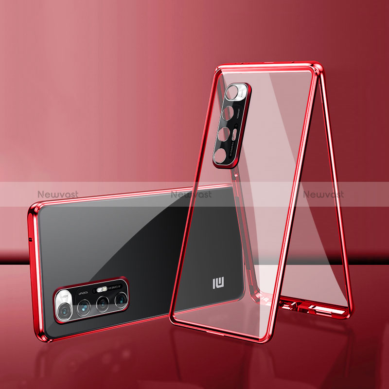 Luxury Aluminum Metal Frame Mirror Cover Case 360 Degrees for Xiaomi Mi 10S 5G