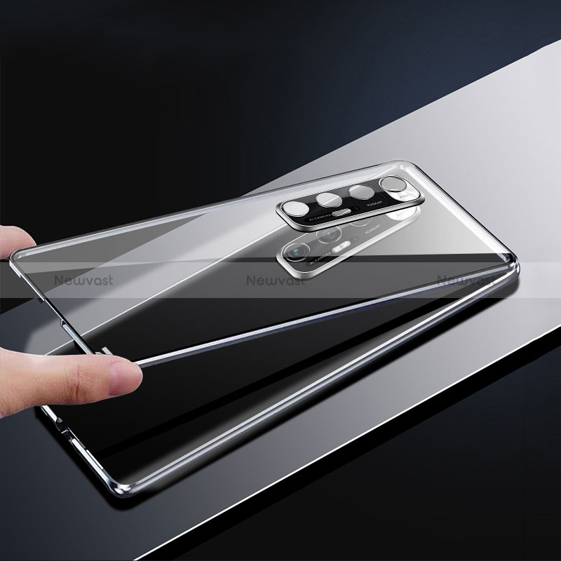 Luxury Aluminum Metal Frame Mirror Cover Case 360 Degrees for Xiaomi Mi 10S 5G