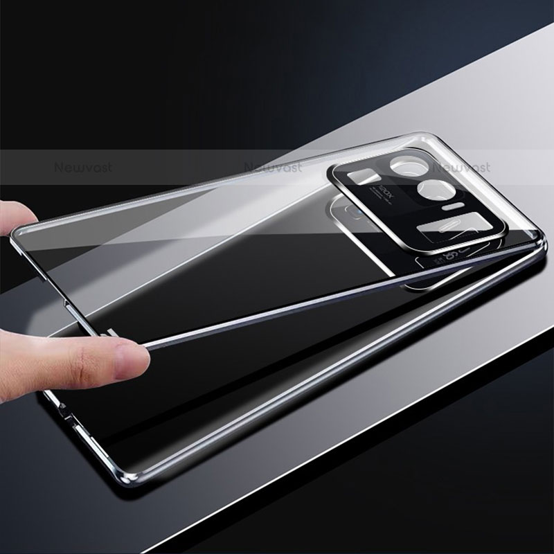 Luxury Aluminum Metal Frame Mirror Cover Case 360 Degrees for Xiaomi Mi 11 Ultra 5G