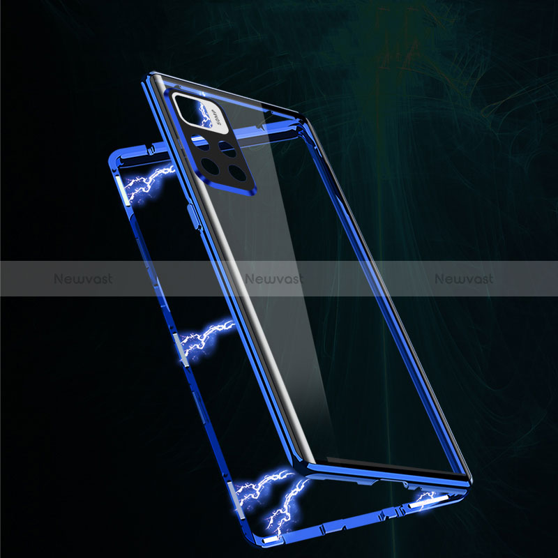 Luxury Aluminum Metal Frame Mirror Cover Case 360 Degrees for Xiaomi Mi 11i 5G (2022)