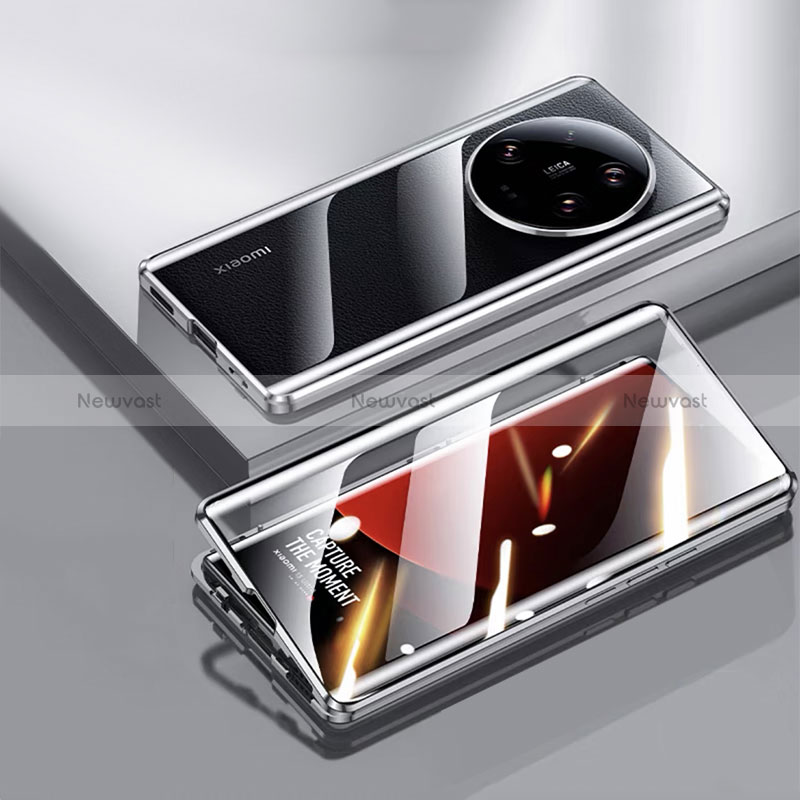 Luxury Aluminum Metal Frame Mirror Cover Case 360 Degrees for Xiaomi Mi 13 Ultra 5G