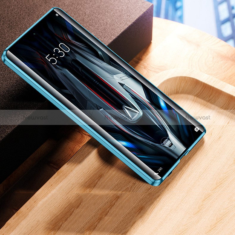 Luxury Aluminum Metal Frame Mirror Cover Case 360 Degrees for Xiaomi Redmi K50 Gaming AMG F1 5G