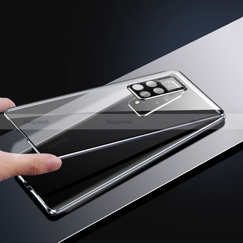 Luxury Aluminum Metal Frame Mirror Cover Case 360 Degrees for Xiaomi Redmi Note 12 Pro 4G