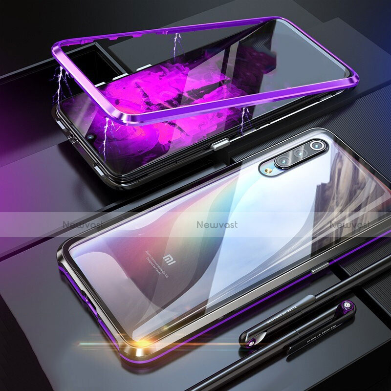 Luxury Aluminum Metal Frame Mirror Cover Case 360 Degrees M01 for Xiaomi Mi 9 Pro 5G