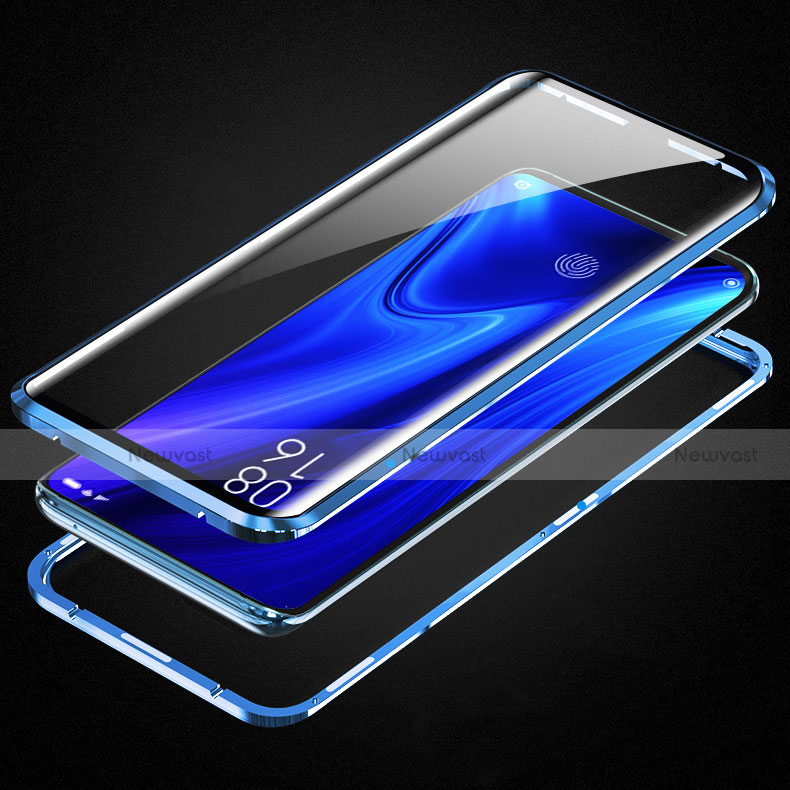 Luxury Aluminum Metal Frame Mirror Cover Case 360 Degrees M01 for Xiaomi Mi 9T Pro