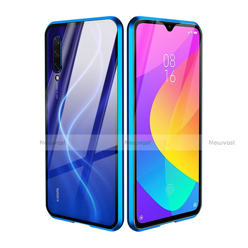 Luxury Aluminum Metal Frame Mirror Cover Case 360 Degrees M01 for Xiaomi Mi A3