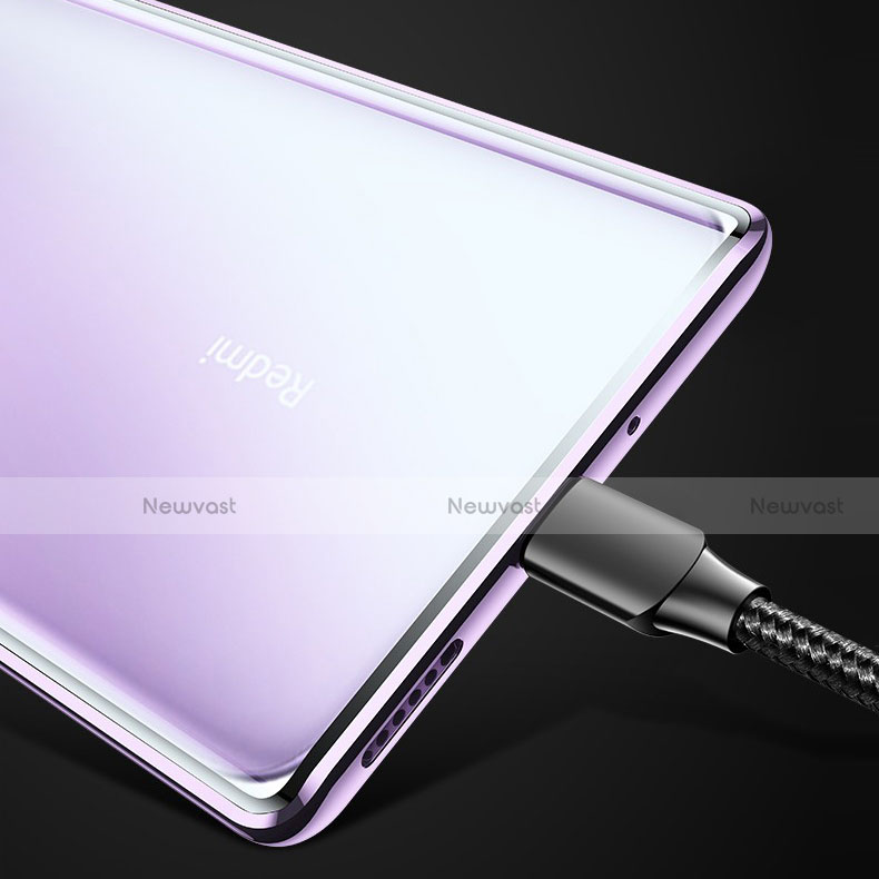 Luxury Aluminum Metal Frame Mirror Cover Case 360 Degrees M01 for Xiaomi Redmi K30 4G