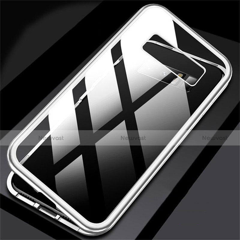 Luxury Aluminum Metal Frame Mirror Cover Case 360 Degrees M02 for Samsung Galaxy Note 8