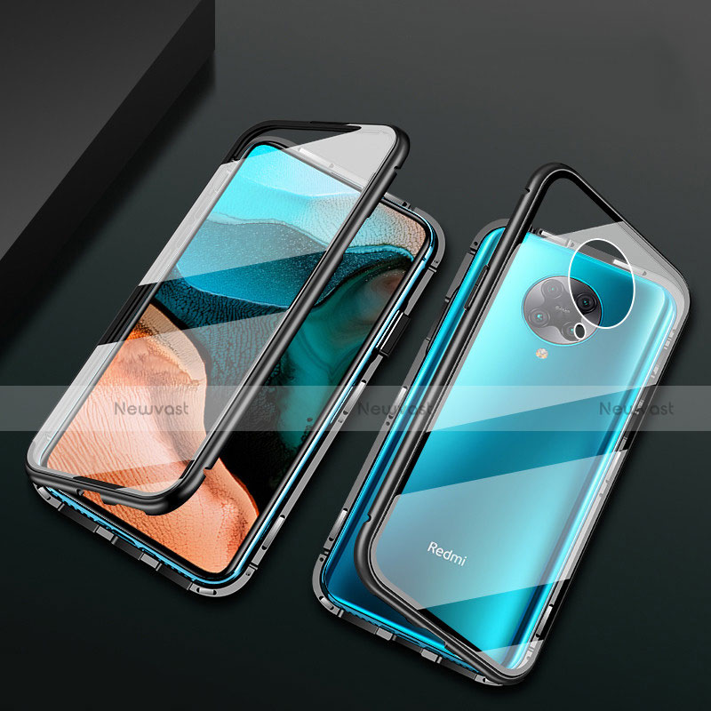 Luxury Aluminum Metal Frame Mirror Cover Case 360 Degrees M02 for Xiaomi Poco F2 Pro