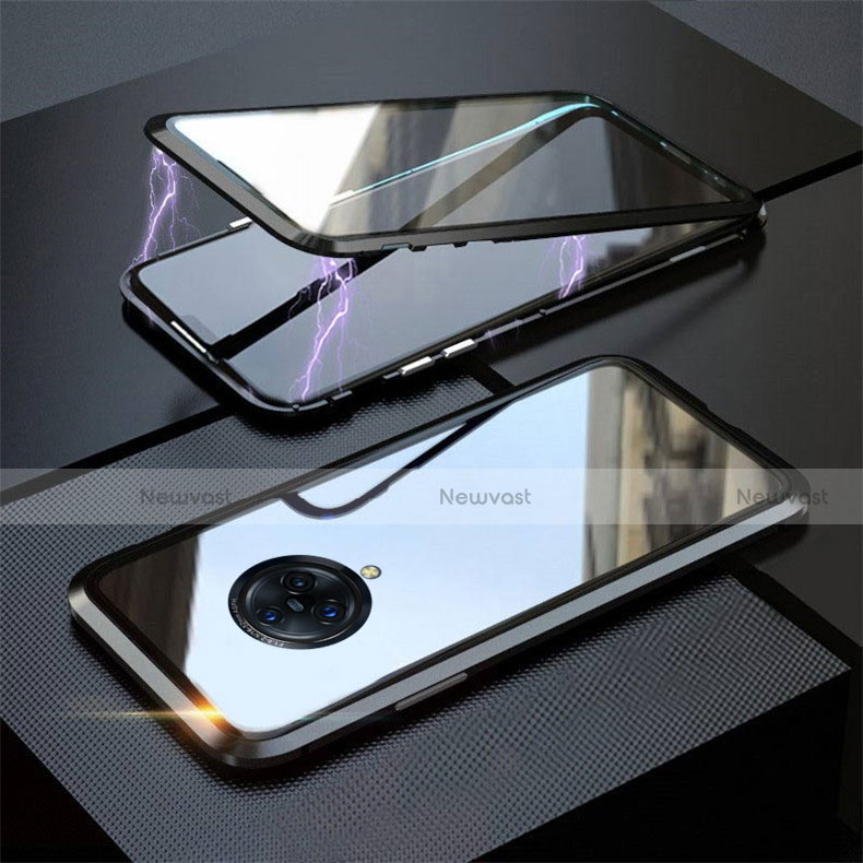 Luxury Aluminum Metal Frame Mirror Cover Case 360 Degrees M03 for Vivo Nex 3