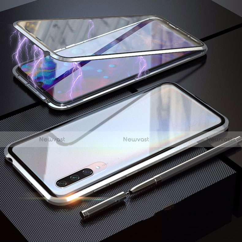 Luxury Aluminum Metal Frame Mirror Cover Case 360 Degrees M03 for Xiaomi Mi A3