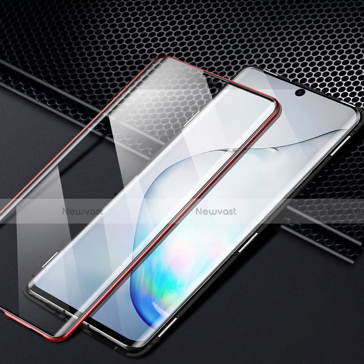 Luxury Aluminum Metal Frame Mirror Cover Case 360 Degrees M04 for Samsung Galaxy Note 10