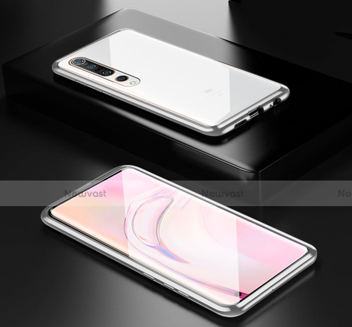 Luxury Aluminum Metal Frame Mirror Cover Case 360 Degrees M05 for Xiaomi Mi 10 Pro