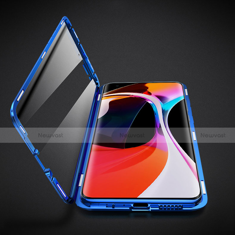 Luxury Aluminum Metal Frame Mirror Cover Case 360 Degrees M09 for Xiaomi Mi 10 Pro