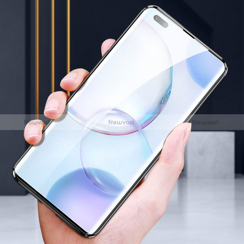 Luxury Aluminum Metal Frame Mirror Cover Case 360 Degrees P01 for Huawei Nova 9 Pro