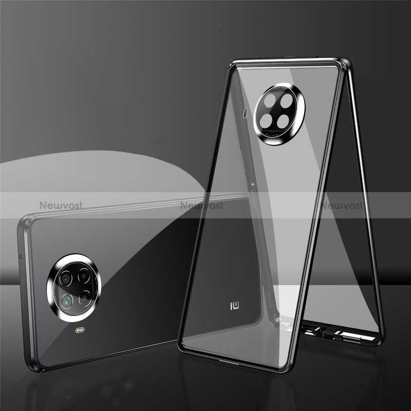 Luxury Aluminum Metal Frame Mirror Cover Case 360 Degrees P01 for Xiaomi Mi 10i 5G