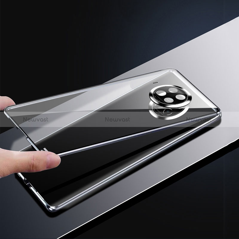 Luxury Aluminum Metal Frame Mirror Cover Case 360 Degrees P01 for Xiaomi Mi 10T Lite 5G