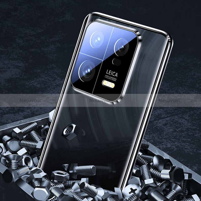 Luxury Aluminum Metal Frame Mirror Cover Case 360 Degrees P01 for Xiaomi Mi 13 5G