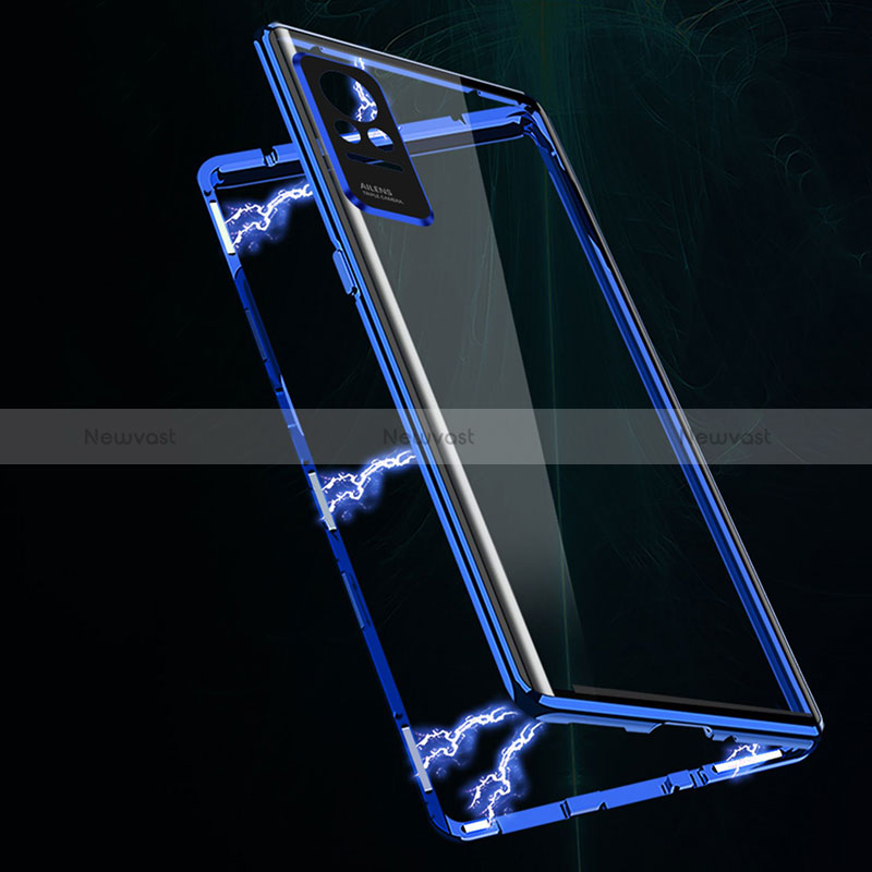 Luxury Aluminum Metal Frame Mirror Cover Case 360 Degrees P02 for Xiaomi Civi 1S 5G