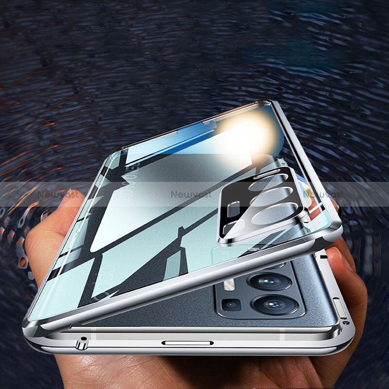 Luxury Aluminum Metal Frame Mirror Cover Case 360 Degrees P02 for Xiaomi Mi 10S 5G