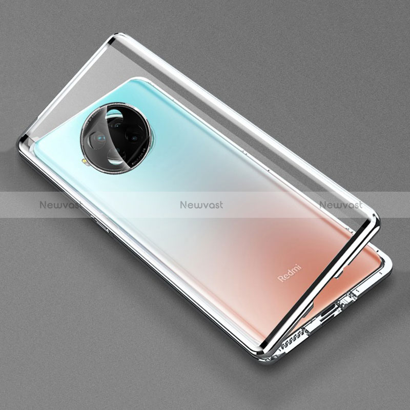 Luxury Aluminum Metal Frame Mirror Cover Case 360 Degrees P02 for Xiaomi Mi 10T Lite 5G