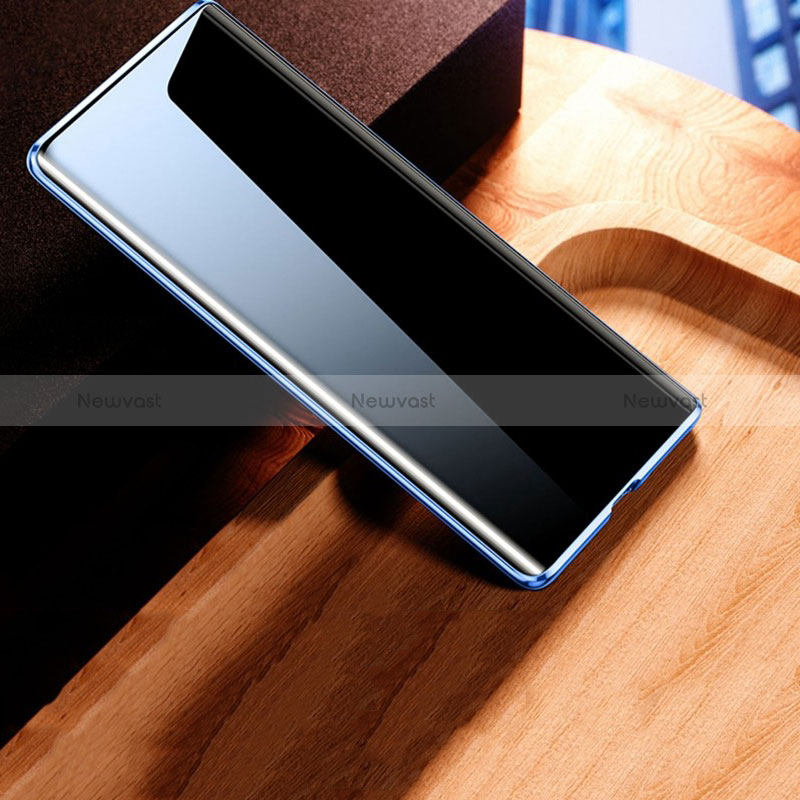 Luxury Aluminum Metal Frame Mirror Cover Case 360 Degrees P02 for Xiaomi Poco F4 5G