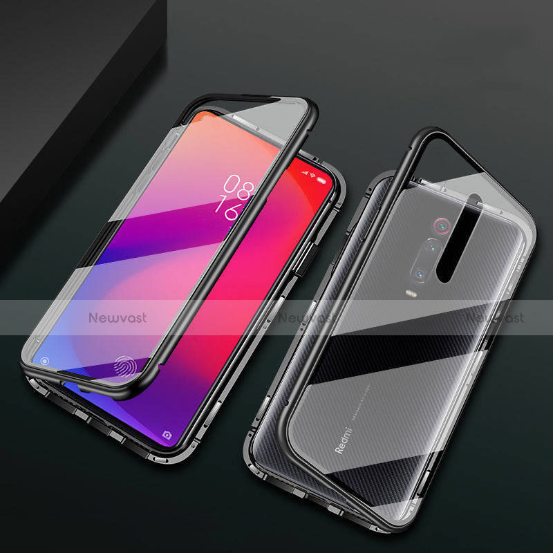 Luxury Aluminum Metal Frame Mirror Cover Case 360 Degrees T03 for Xiaomi Mi 9T