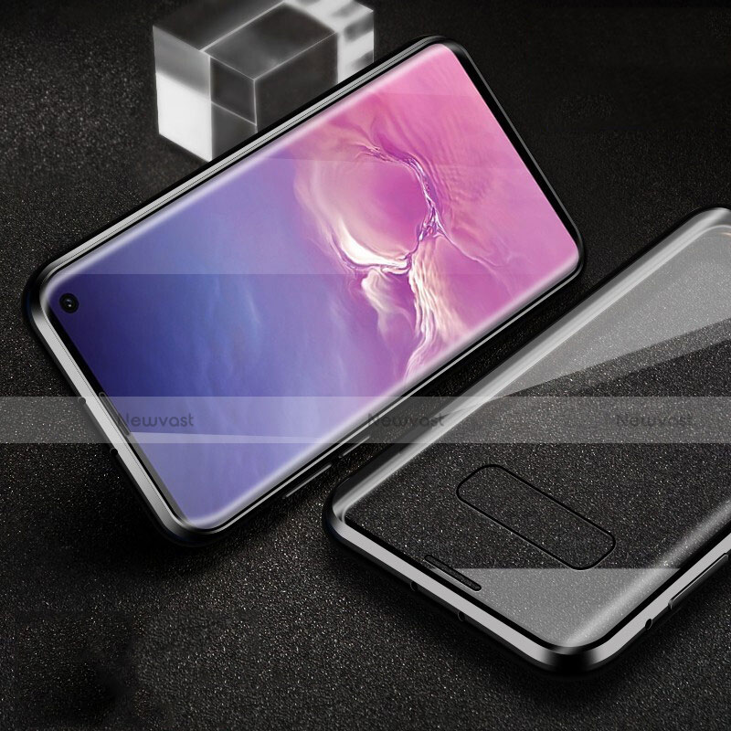 Luxury Aluminum Metal Frame Mirror Cover Case 360 Degrees T04 for Samsung Galaxy S10e