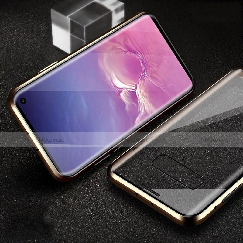 Luxury Aluminum Metal Frame Mirror Cover Case 360 Degrees T04 for Samsung Galaxy S10e